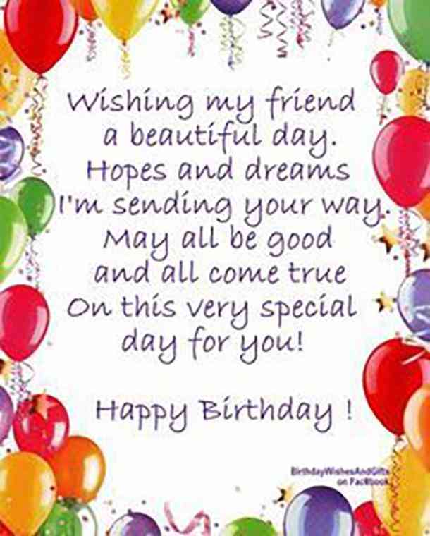 Happy Birthday Messages for Friends and Family Msg for Happy Bday